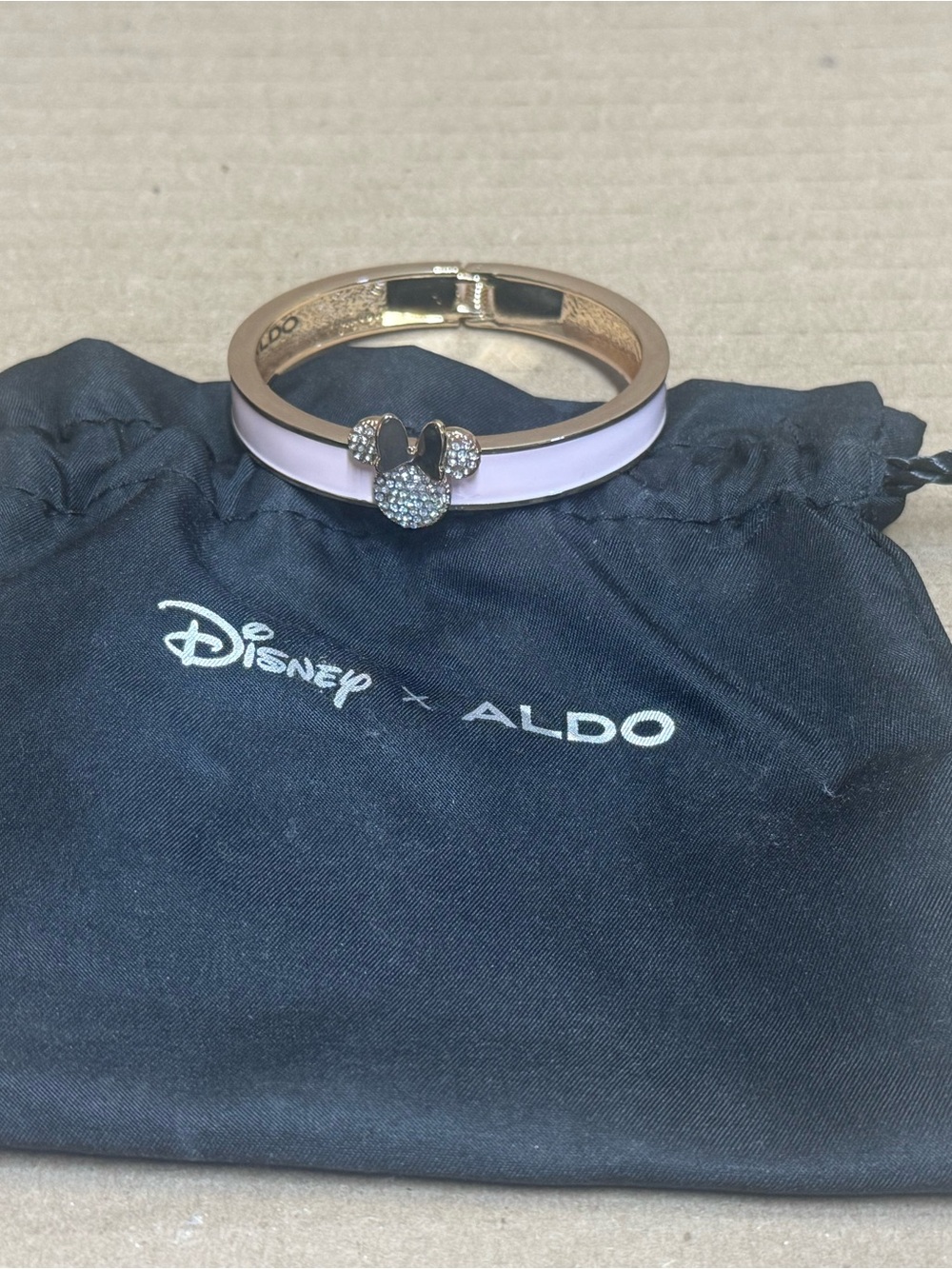 Aldo Gold-Tone Minnie Bangle